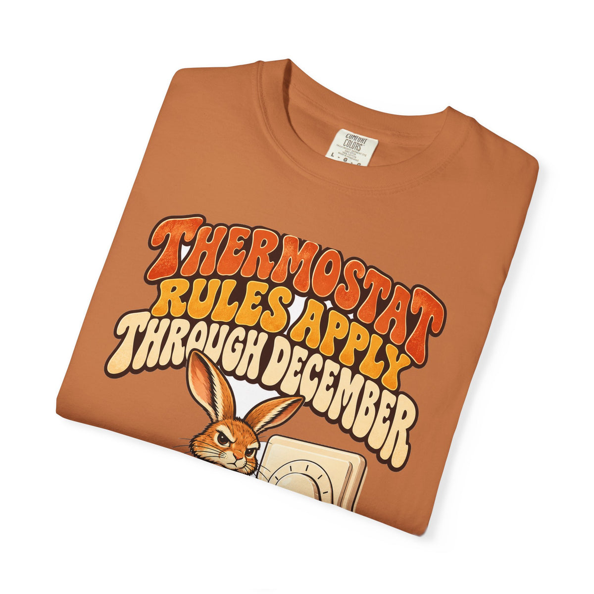 Funny Dad Christmas Gift Thermostat Rules Apply Through December Shirt, Dad Humor Shirt, Gift for Dad Husband Father