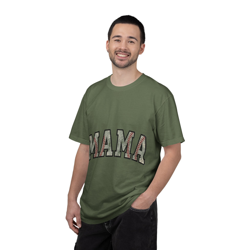 Baseball Mama Cream Shirt, Vintage Stitch Varsity Tee, Baseball Mom Shirt, Little League Gift