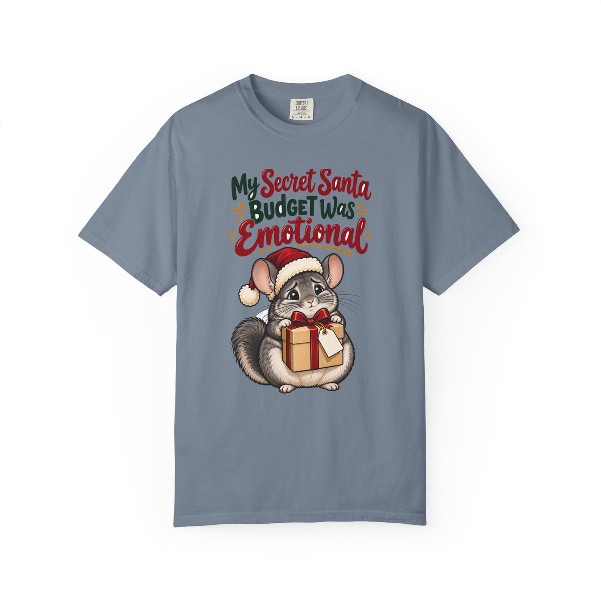 Funny Secret Santa Gift My Secret Santa Budget Was Emotional Shirt, Office Party Shirt, Coworker Christmas Gift Idea