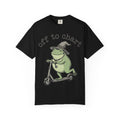 Off To Chart Shirt, Funny Witch Frog Nurse Tee, Charting Nurse Scooter Shirt, RN Gift