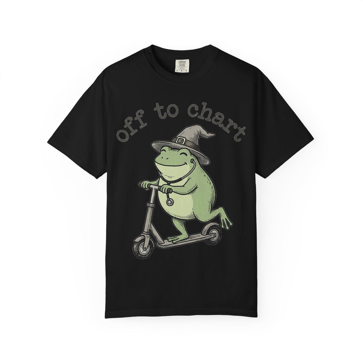Off To Chart Shirt, Funny Witch Frog Nurse Tee, Charting Nurse Scooter Shirt, RN Gift
