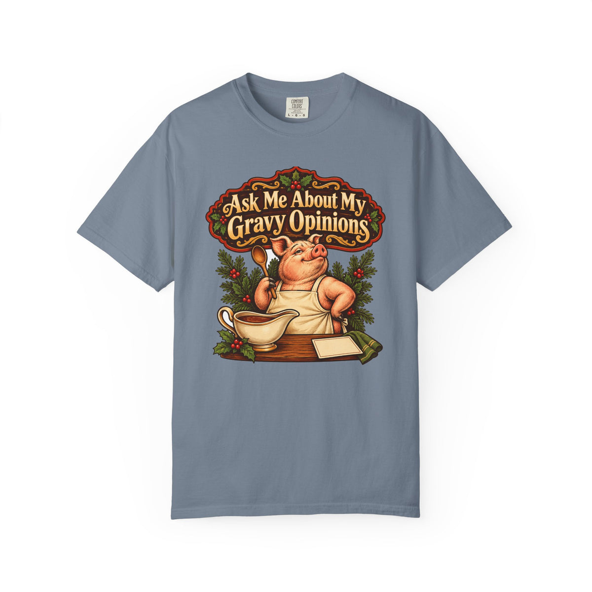 Funny Thanksgiving Dad Shirt Ask Me About My Gravy Opinions Shirt, Funny Holiday Gift Shirt, Christmas Gift Idea