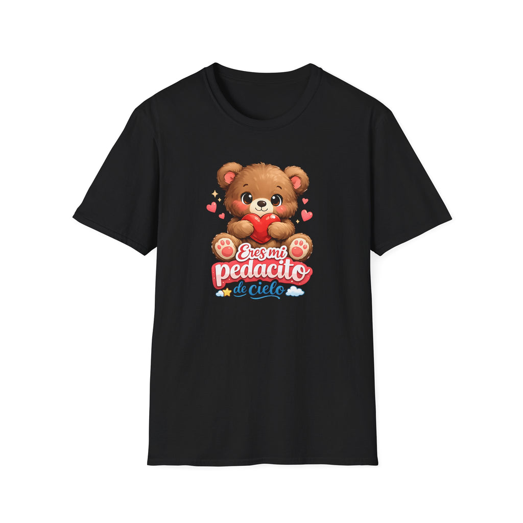 T-Shirt — Cute Bear 'Eres mi pedacito de cielo' Valentine’s Day Gift