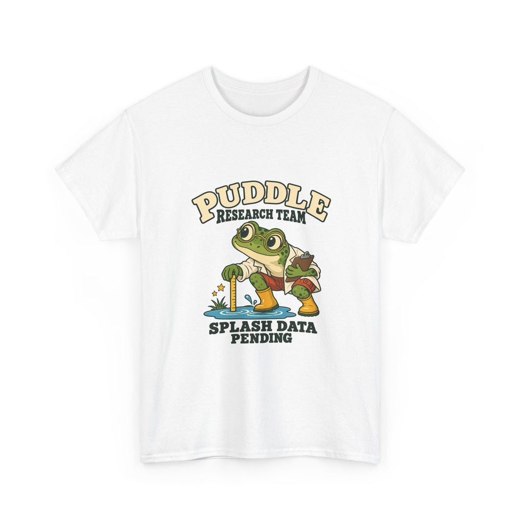 Puddle Research Team T-Shirt — Splash Data Pending