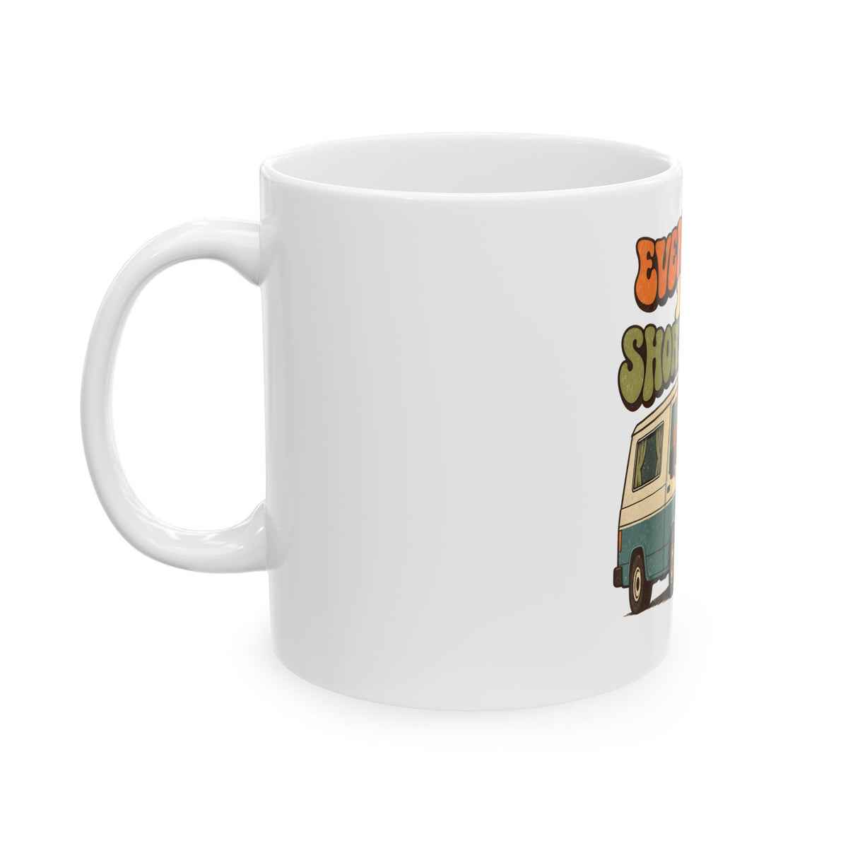 Every Road Is A Shortcut Now Mug, Funny Retirement Gift for Coworker, Retired Christmas Gift, Coffee Mug 11oz 15oz