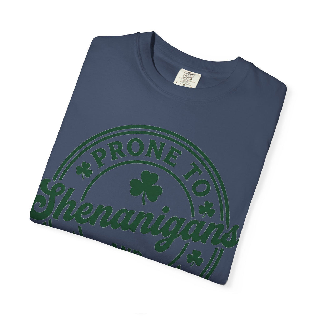 Prone To Shenanigans And Malarkey Bold Shirt, Irish Stamp Badge Tee, Funny St Patricks Shirt, Irish Gift