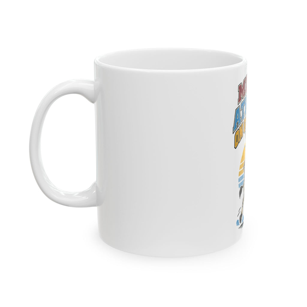 Mildly Athletic On Good Days Mug, Funny Gym Lover Gift for Him Her, Workout Christmas Gift, Coffee Mug 11oz 15oz