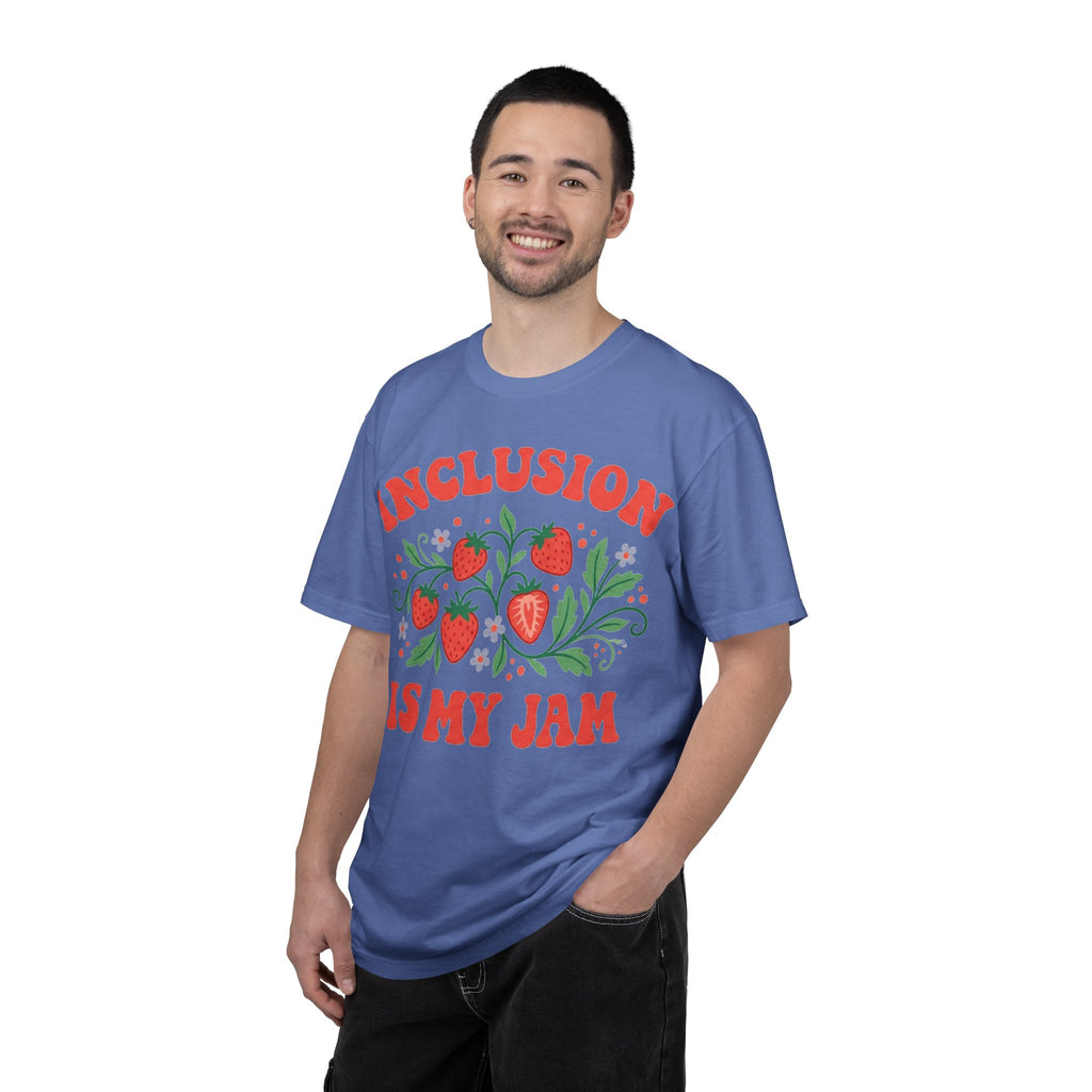 Inclusion Is My Jam Shirt, Strawberry SPED Teacher Tee, Retro Inclusion Shirt, Special Education Gift