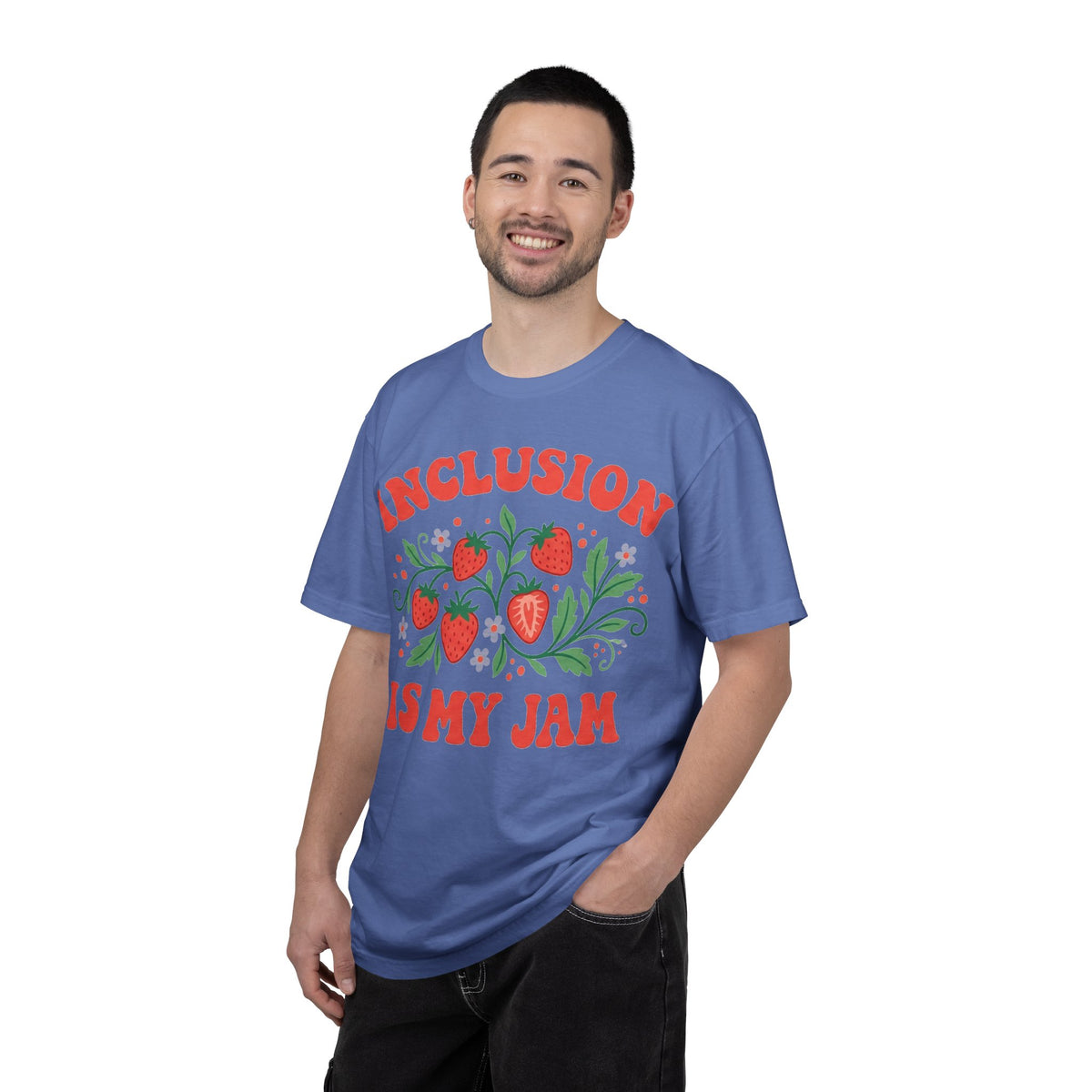 Inclusion Is My Jam Shirt, Strawberry SPED Teacher Tee, Retro Inclusion Shirt, Special Education Gift