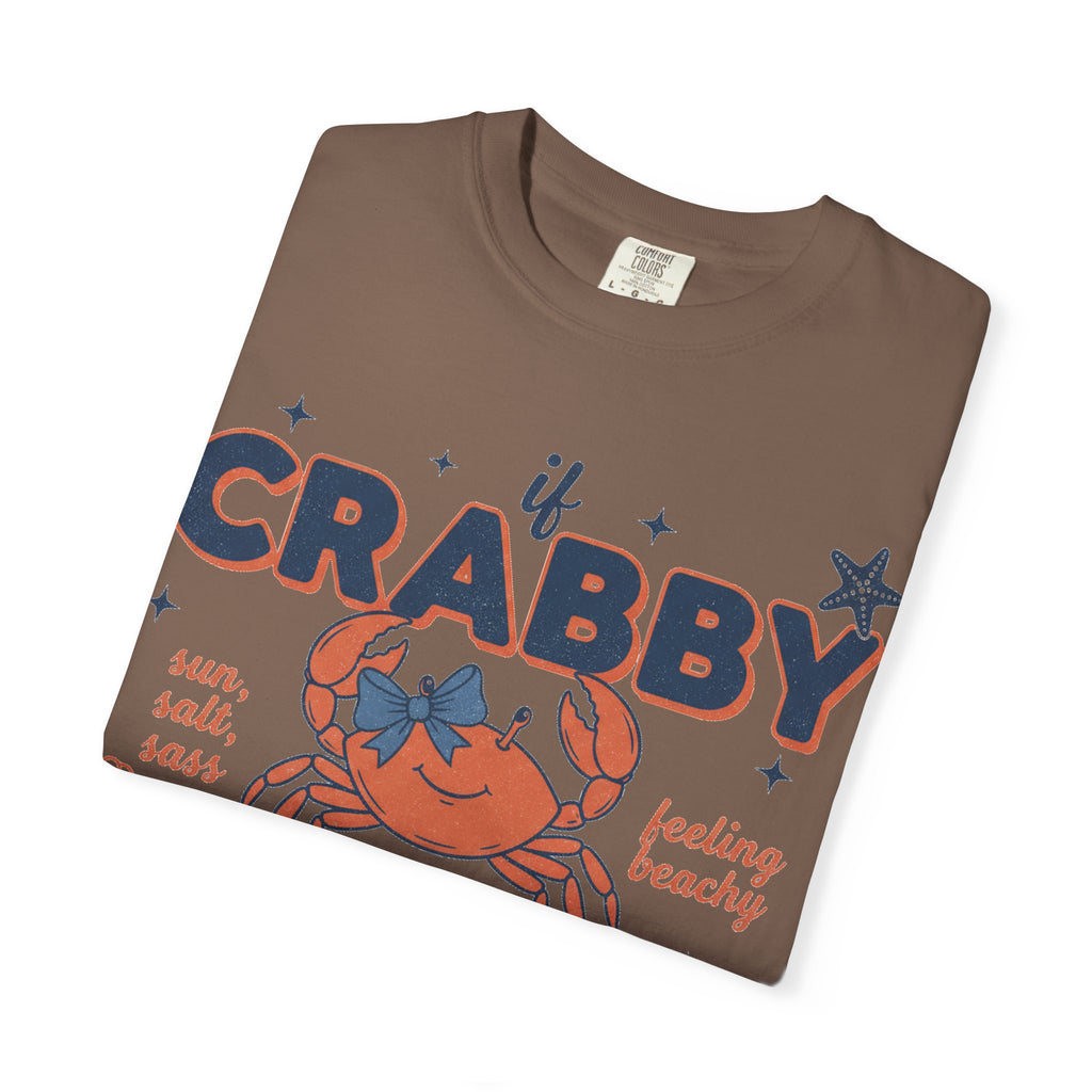 If Crabby Return To The Beach Bold Shirt, Retro Crab Coastal Tee, Funny Beach Shirt, Summer Gift
