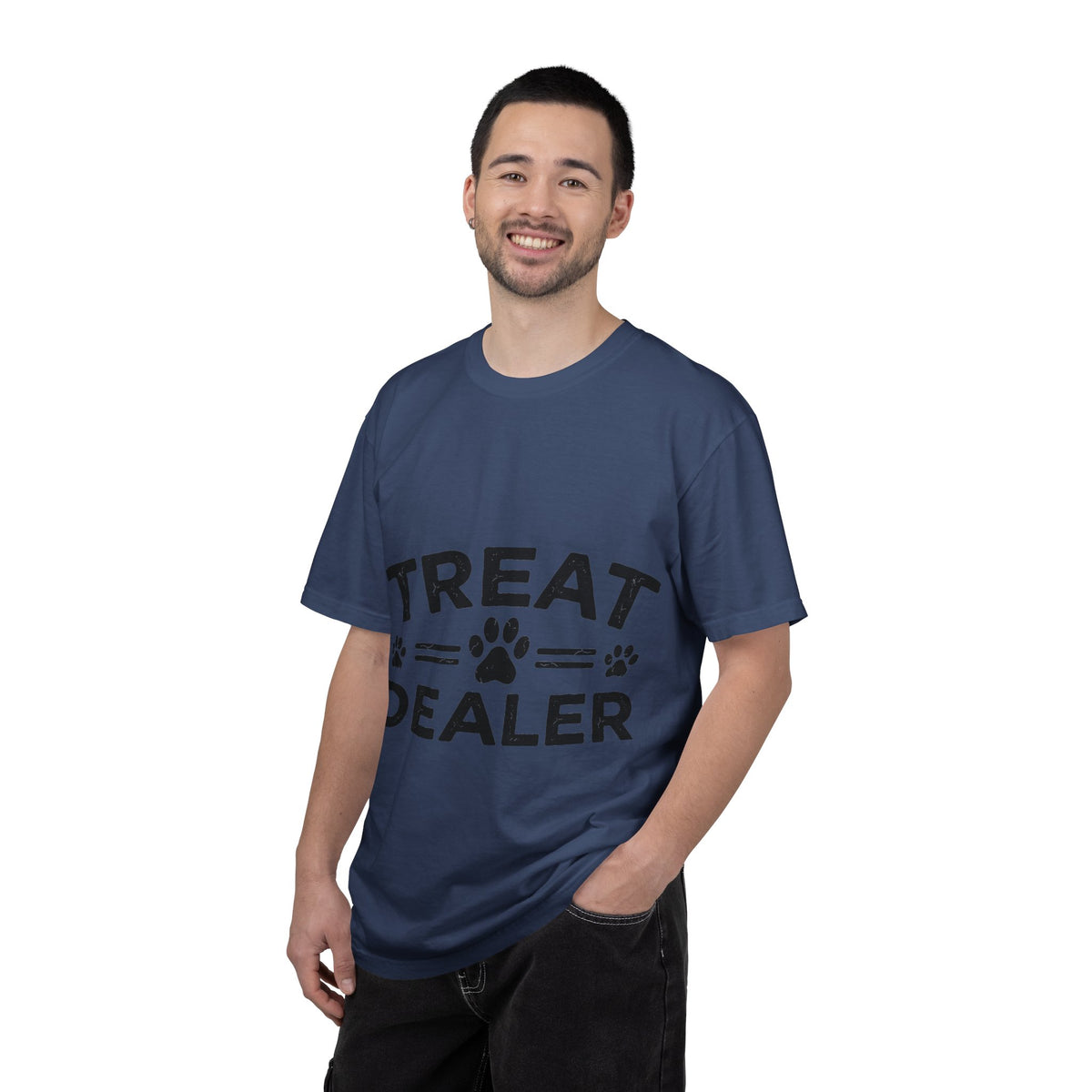 Treat Dealer Shirt, Funny Dog Mom Paw Print Tee, Pet Treat Shirt, Dog Lover Gift