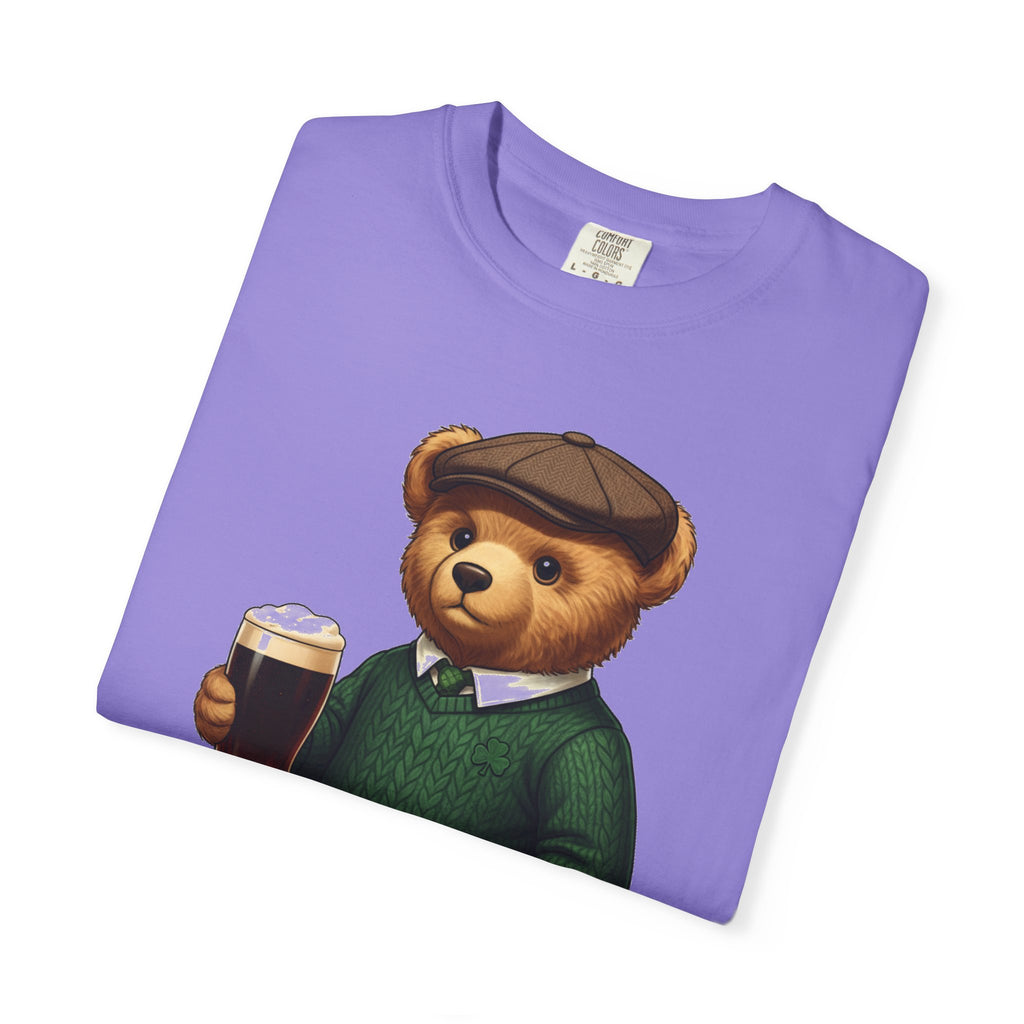 Irish Teddy Bear Pint Shirt, Shamrock Sweater Bear Tee, St Patricks Day Pub Shirt, Irish Gift