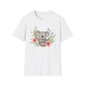 Koala Floral T-Shirt — Cute 'Koala' Design with Watercolor Flowers
