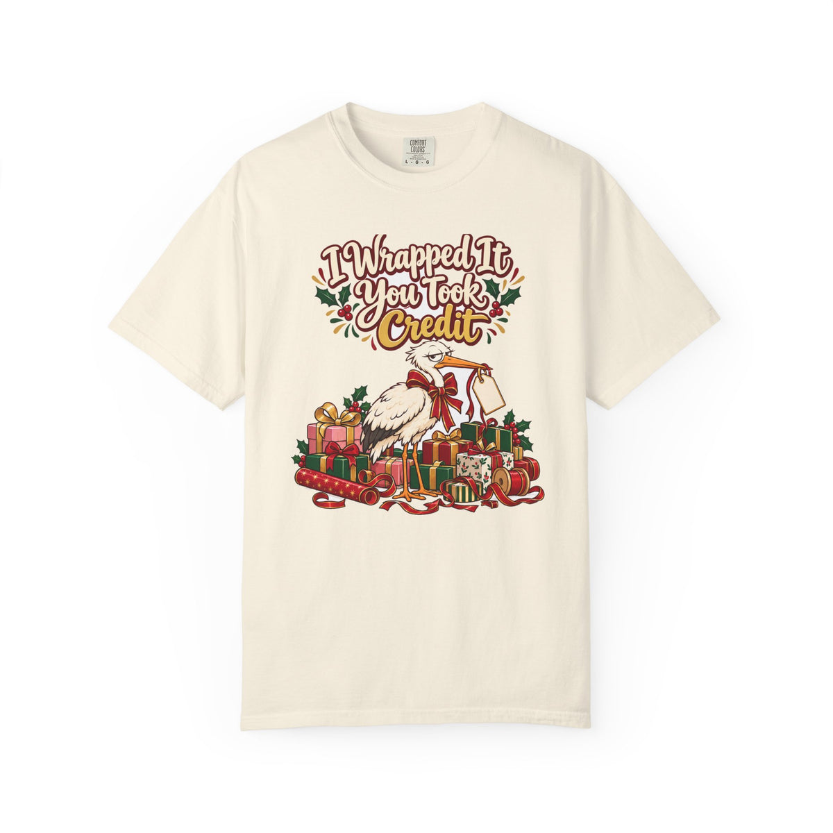 Funny Christmas Mom Shirt I Wrapped It You Took Credit Shirt, Funny Holiday Gift Shirt, Christmas Gift Idea