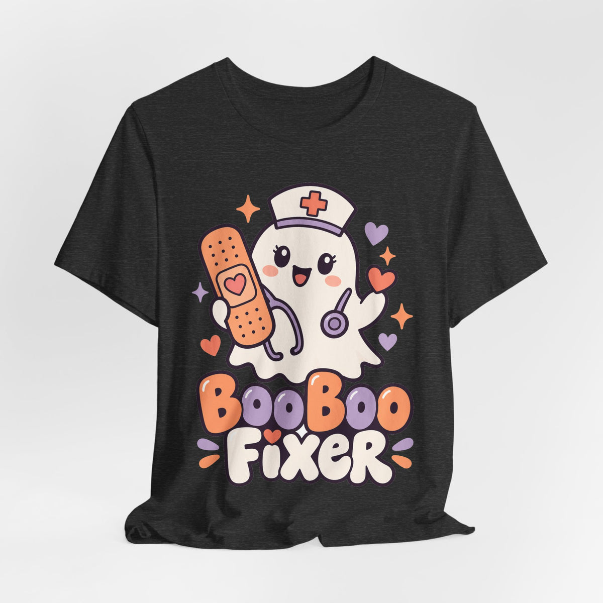 Nurse Halloween Shirt Boo Boo Fixer Ghost Nurse | Cute Kawaii Nurse Halloween Shirt | Healthcare Worker Gift | Halloween 2026