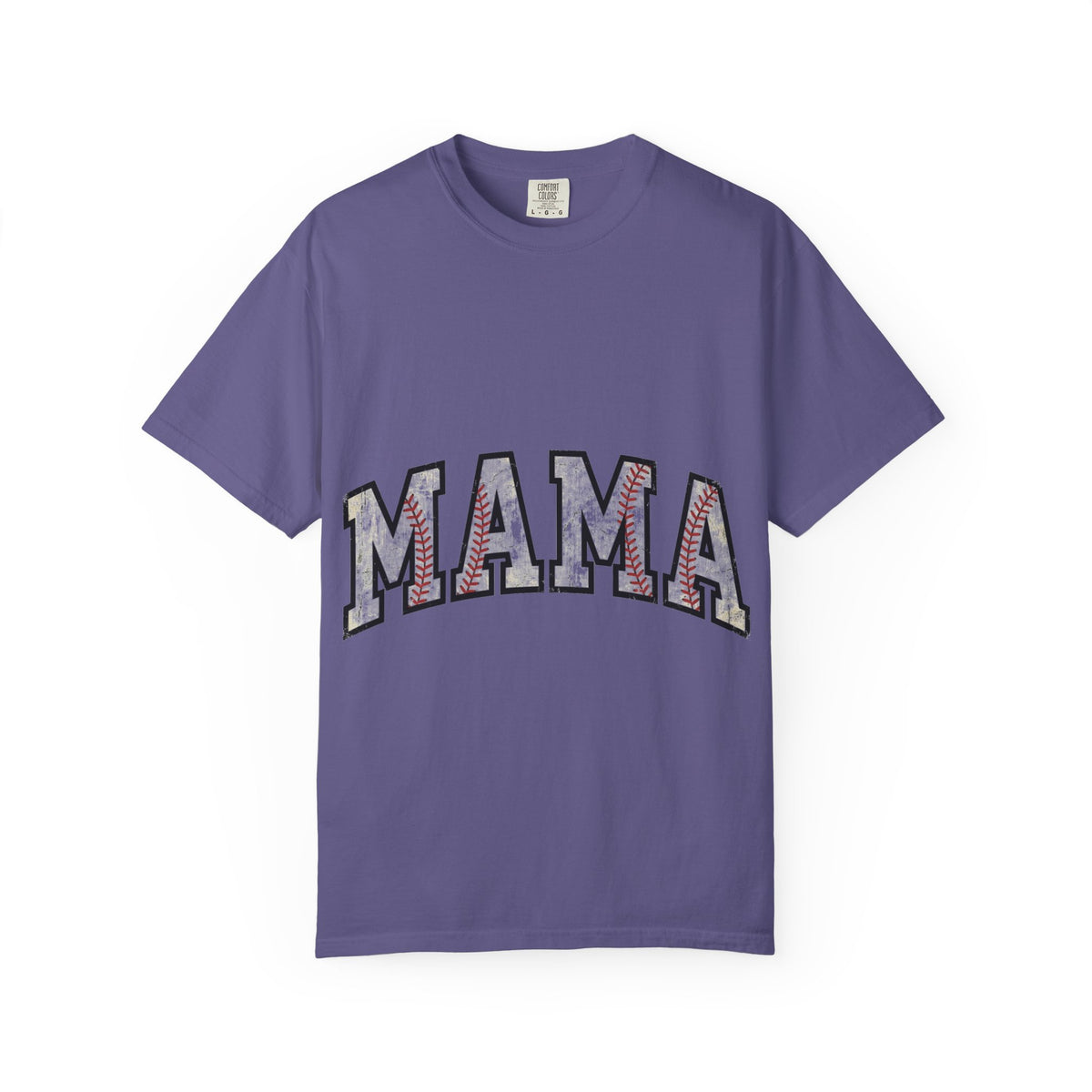 Baseball Mama Cream Shirt, Vintage Stitch Varsity Tee, Baseball Mom Shirt, Little League Gift