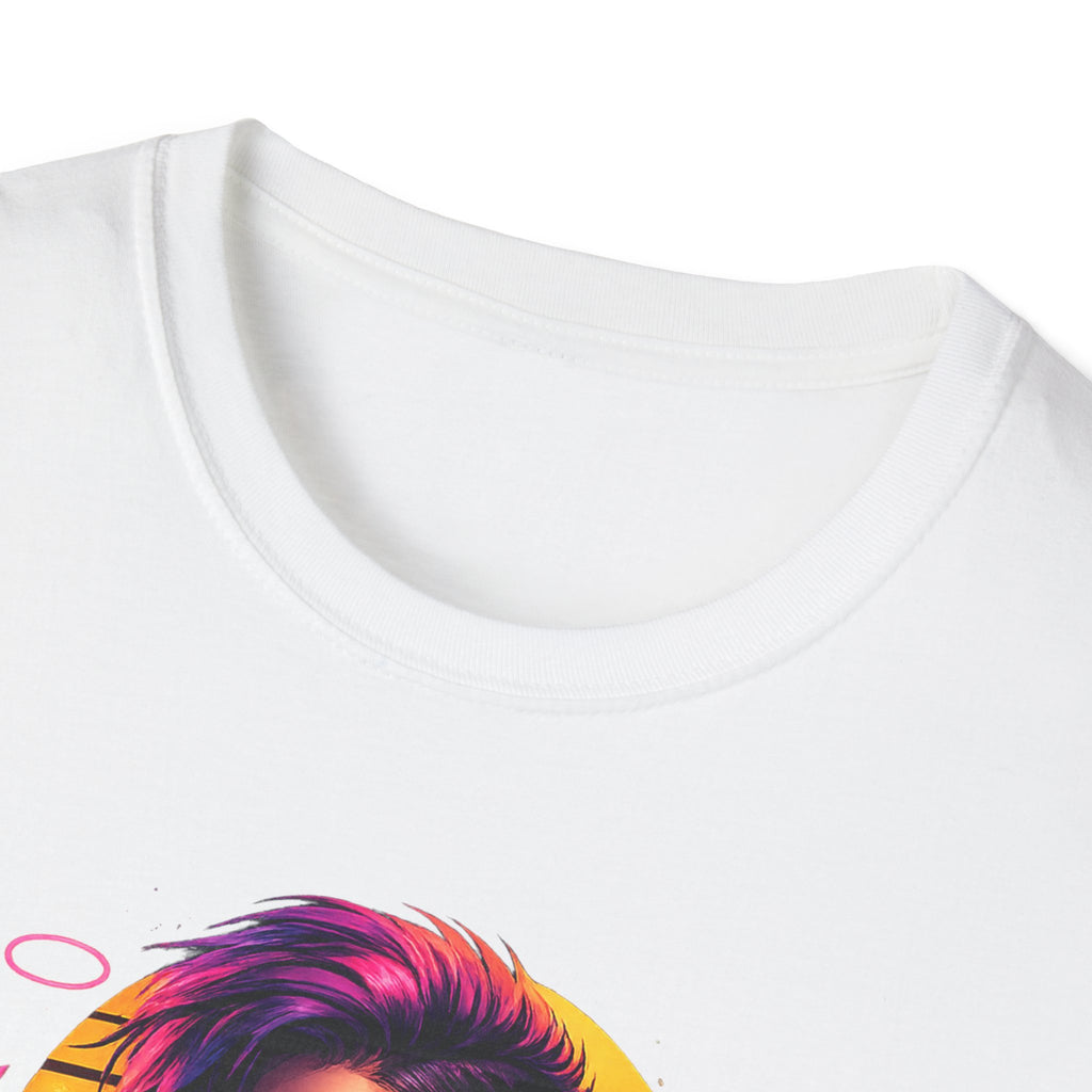 Retro Cyberpunk T-Shirt — 'Neon Dreams' Vaporwave Graphic Tee