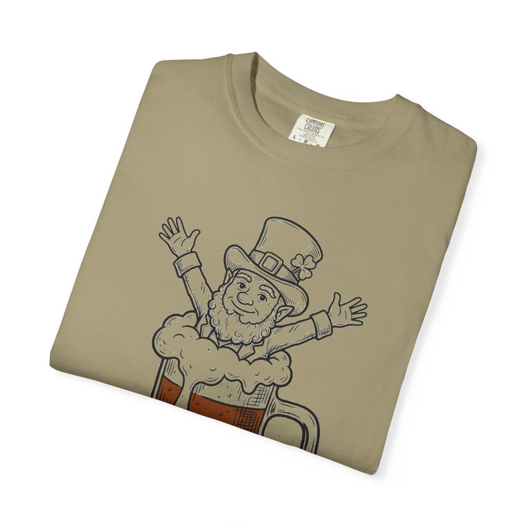 Drinks Well With Others Shirt, Funny Leprechaun Beer Tee, St Patricks Day Pub Shirt, Irish Gift