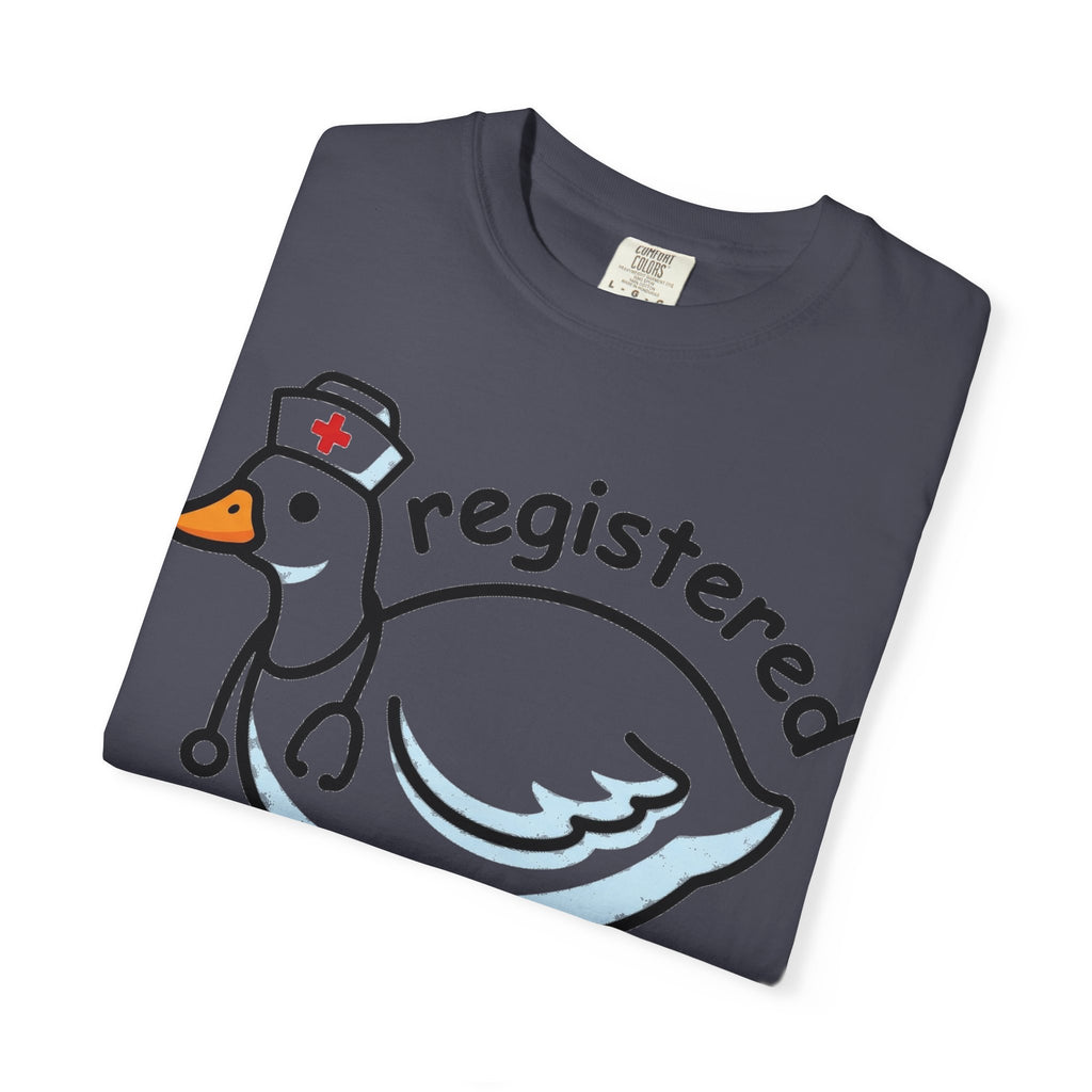 Registered Silly Goose Wide Shirt, Long Neck Nurse Goose Tee, Funny Nurse Shirt, RN Gift