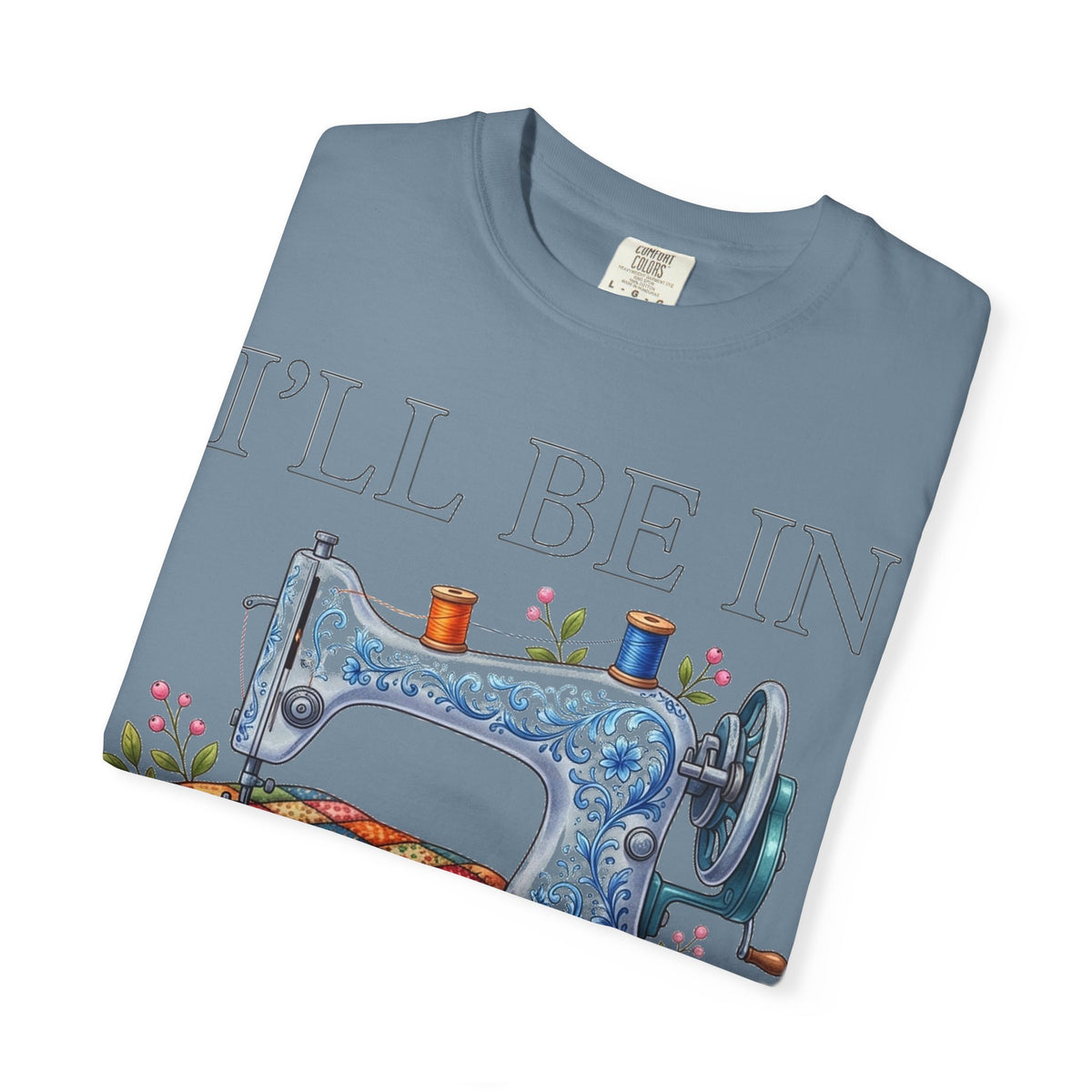 I'll Be In My Office Sewing Shirt, Vintage Sewing Machine Quilter Tee, Funny Seamstress Shirt, Quilter Gift