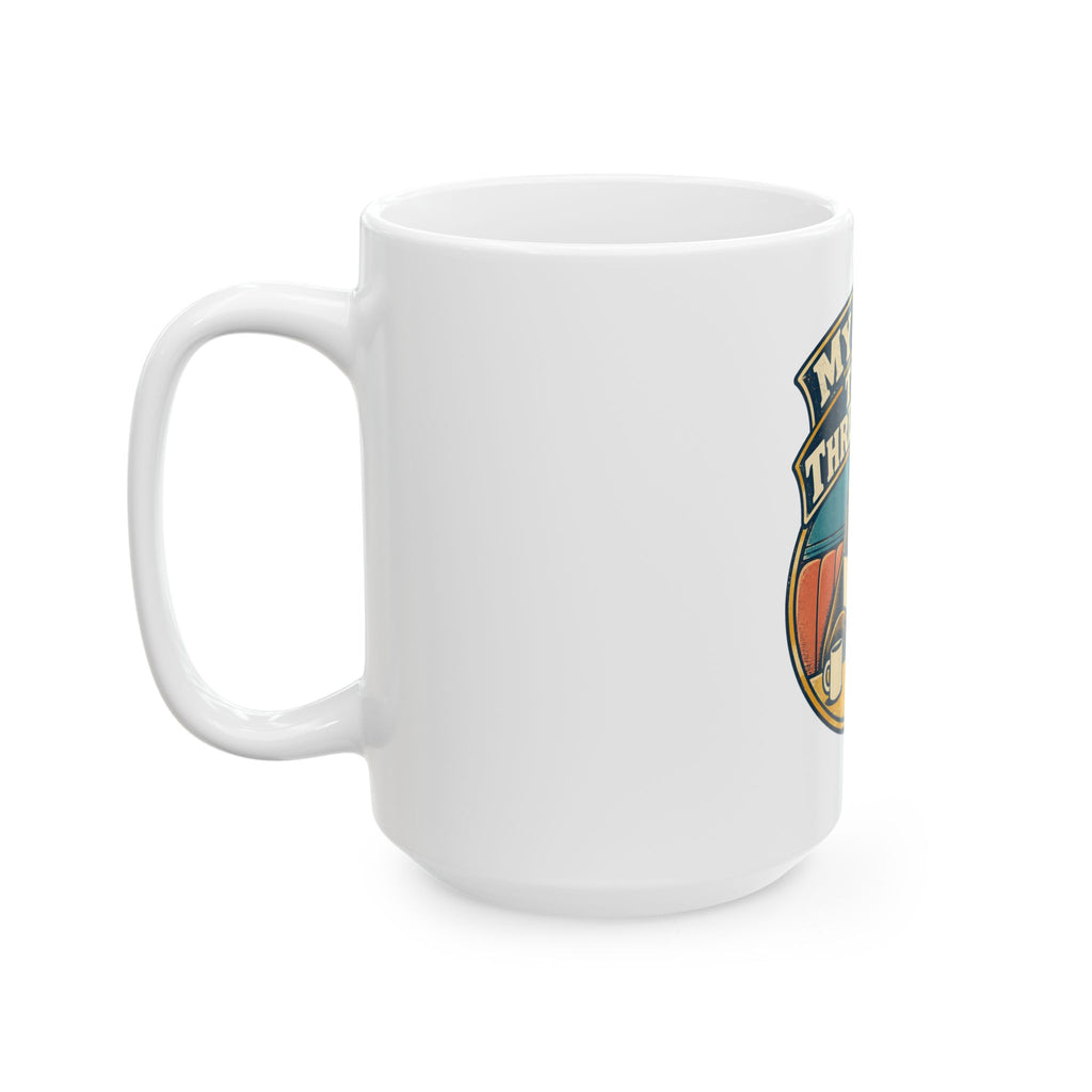 My Lunch Takes Three Hours Mug, Funny Retirement Gift for Coworker, Retired Christmas Gift, Coffee Mug 11oz 15oz