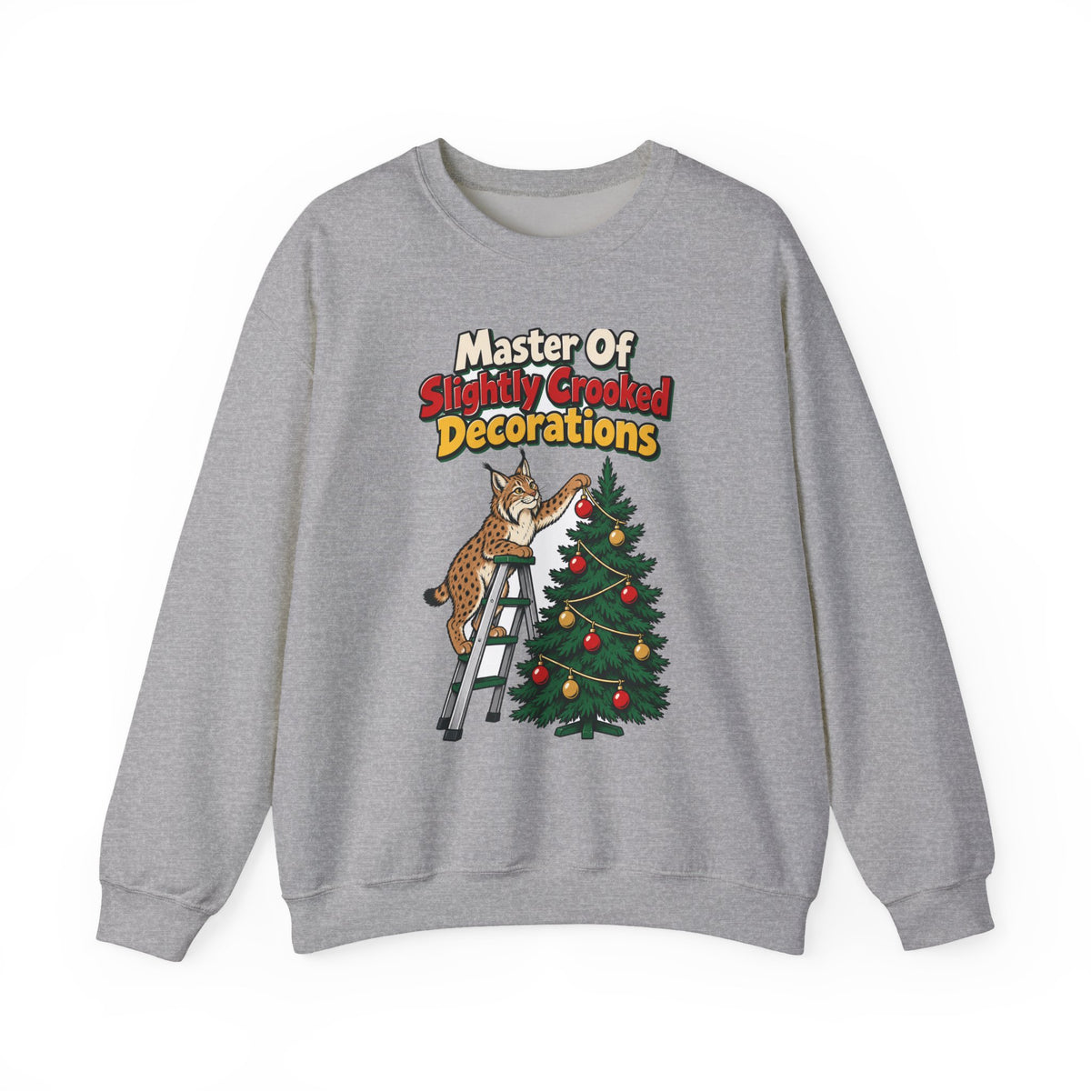 Master Of Slightly Crooked Decorations Sweatshirt | funny husband gift | Dad Gift