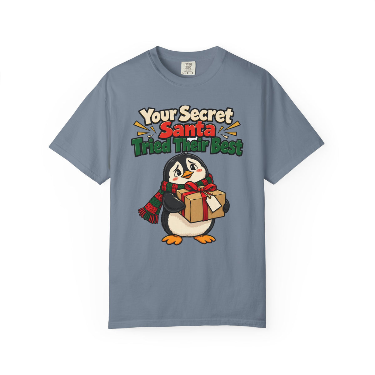 Your Secret Santa Tried Their Best Shirt | secret santa gift | Work Gift