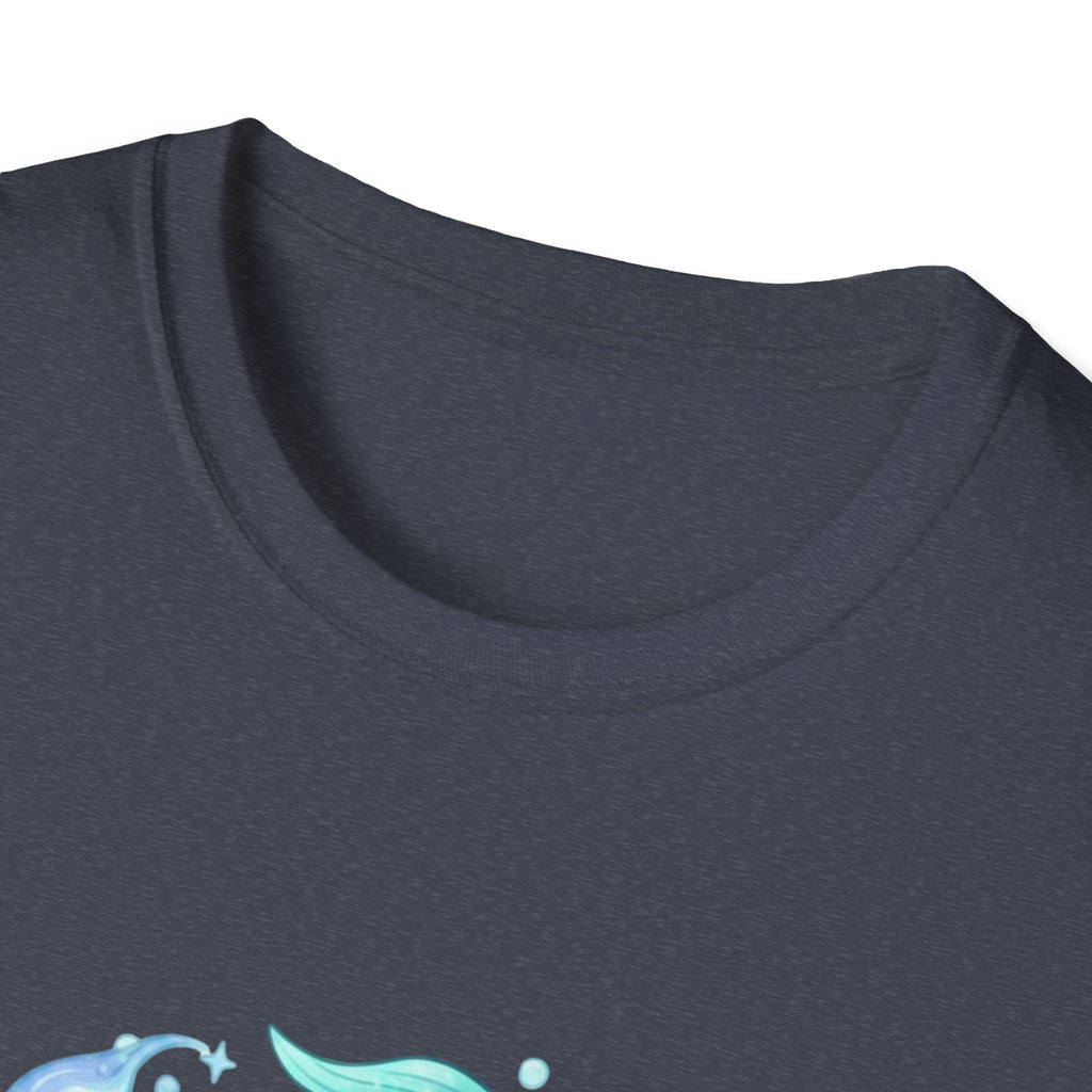 Pisces Zodiac Fish T-Shirt — Watercolor Pisces Symbol Tee