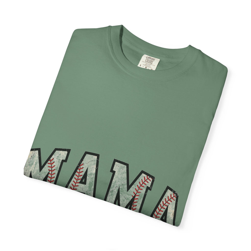 Baseball Mama Cream Shirt, Vintage Stitch Varsity Tee, Baseball Mom Shirt, Little League Gift