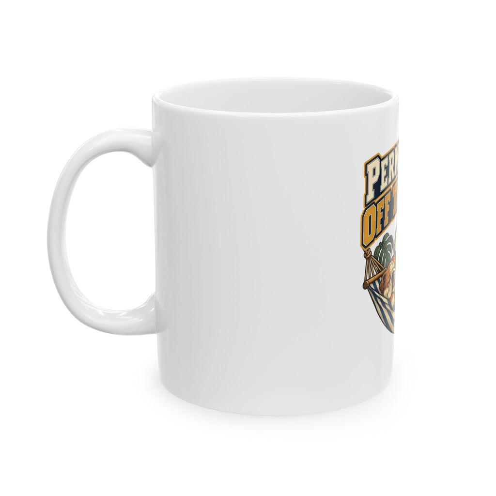 Permanently Off The Clock Mug, Funny Retirement Gift for Coworker, Retired Christmas Gift, Coffee Mug 11oz 15oz