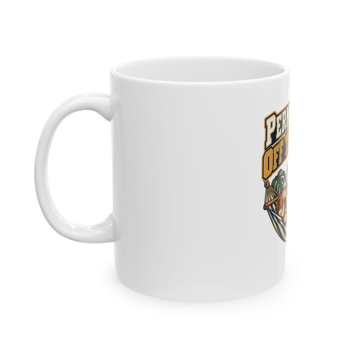 Permanently Off The Clock Mug, Funny Retirement Gift for Coworker, Retired Christmas Gift, Coffee Mug 11oz 15oz