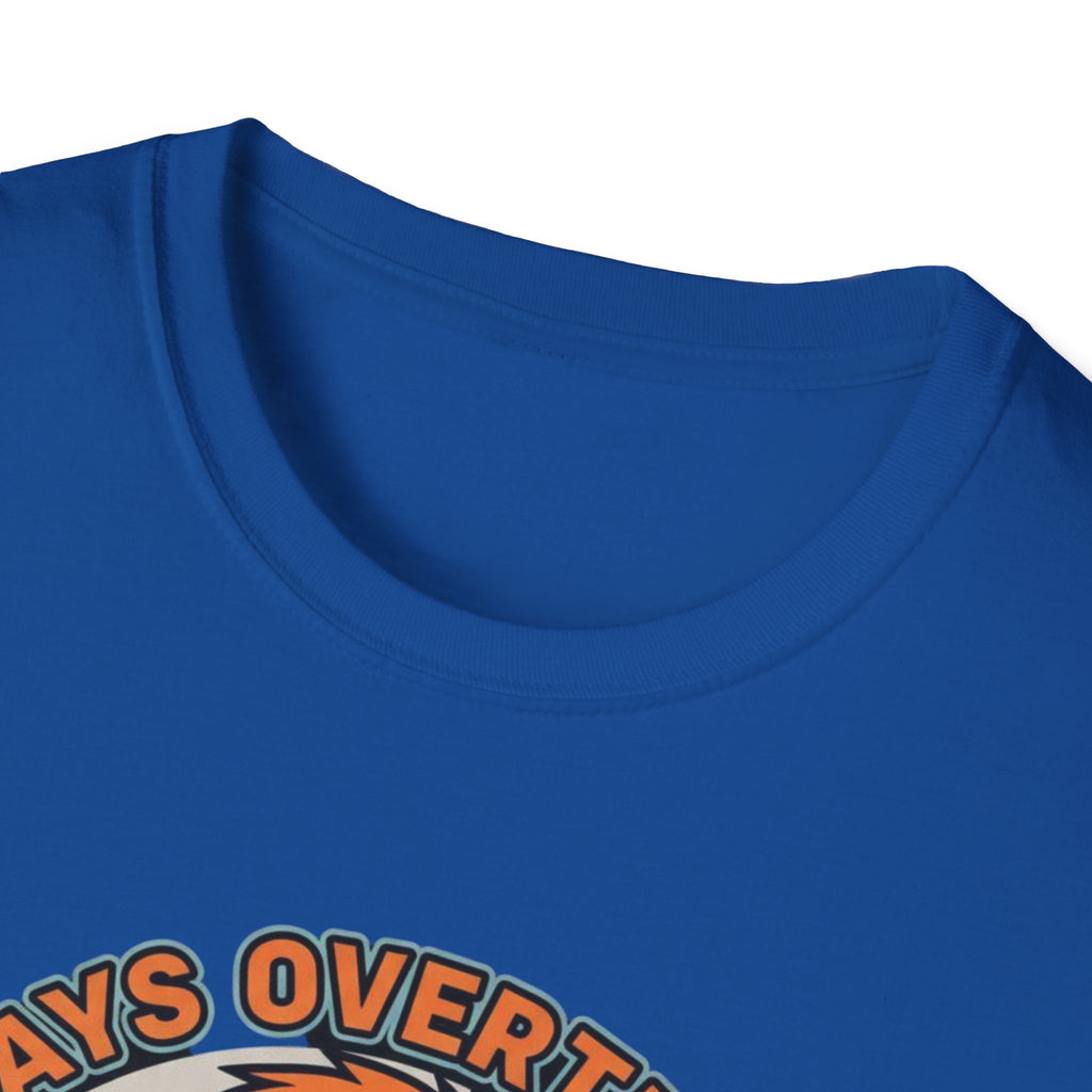 Always Overthinking Anxiety Riders T-Shirt — Retro Skull Graphic Tee for Anxious Overthinkers