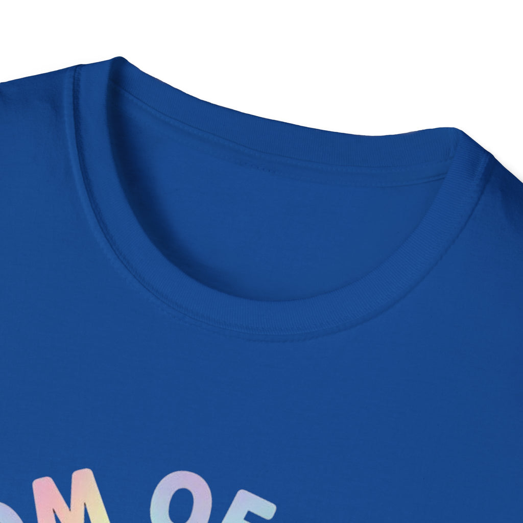 Mom of the Birthday Girl T-Shirt — Pastel Circle Birthday Mom Tee