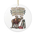 The Ladder And I Have History Ornament, Funny Dad Christmas Gift, Secret Santa Stocking Stuffer, Ceramic Christmas Ornament 2026