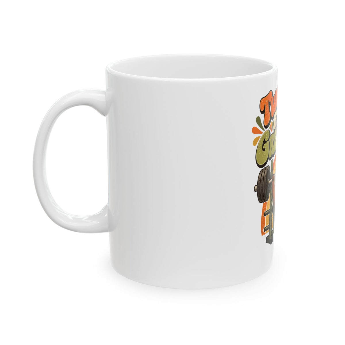 Two Reps From Greatness Mug, Funny Gym Lover Gift for Him Her, Workout Christmas Gift, Coffee Mug 11oz 15oz