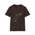 Dog Paw Shake Shirt, Minimal Line Art Dog Tee, Dog Lover Gift