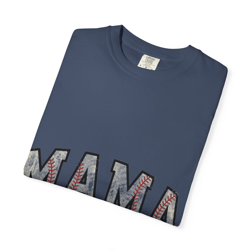 Baseball Mama Cream Shirt, Vintage Stitch Varsity Tee, Baseball Mom Shirt, Little League Gift
