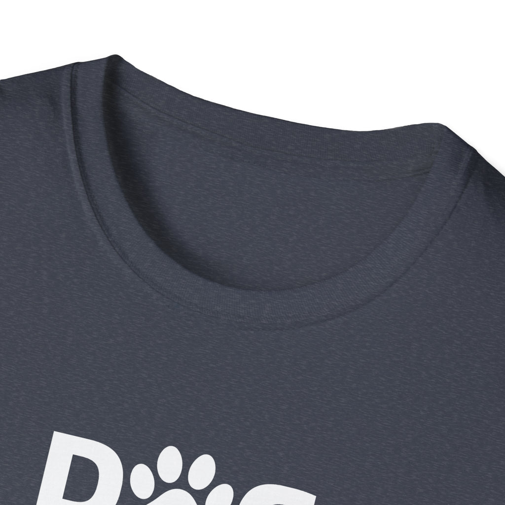 Dog Dad T-Shirt — Paw Print Graphic Tee for Pet Owners