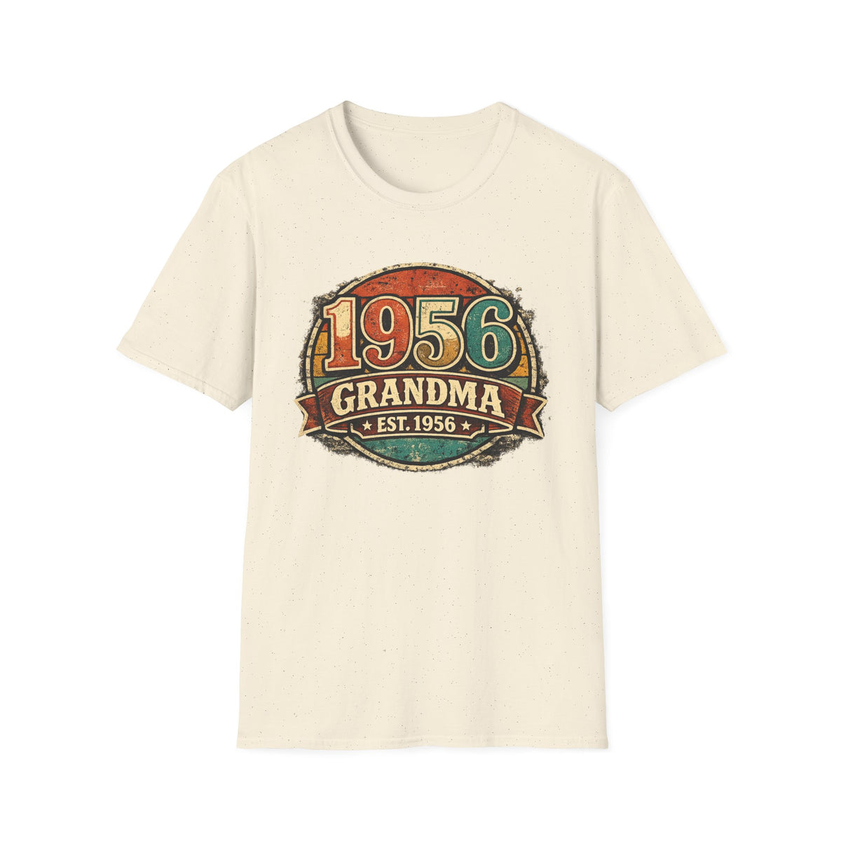 1956 Grandma T-Shirt – Vintage Established 1956 Birthday Gift