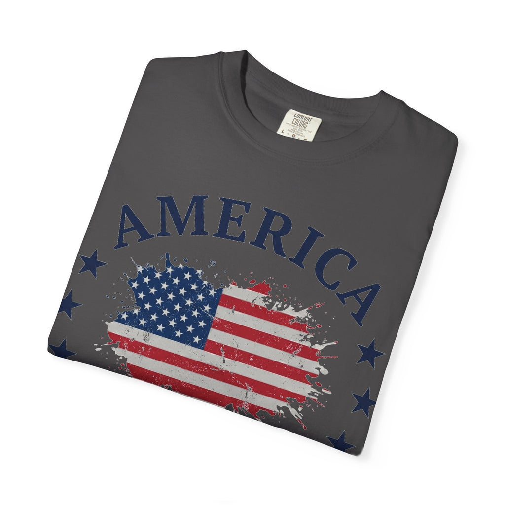 America 1776 2026 Shirt, Distressed Flag Oval Tee, Patriotic 250th Anniversary Shirt, Fourth Of July Gift