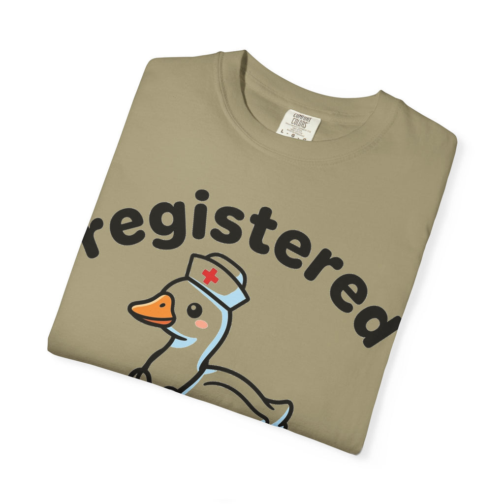 Registered Silly Goose Blushing Shirt, Cute Nurse Goose Tee, Funny RN Shirt, Nurse Week Gift
