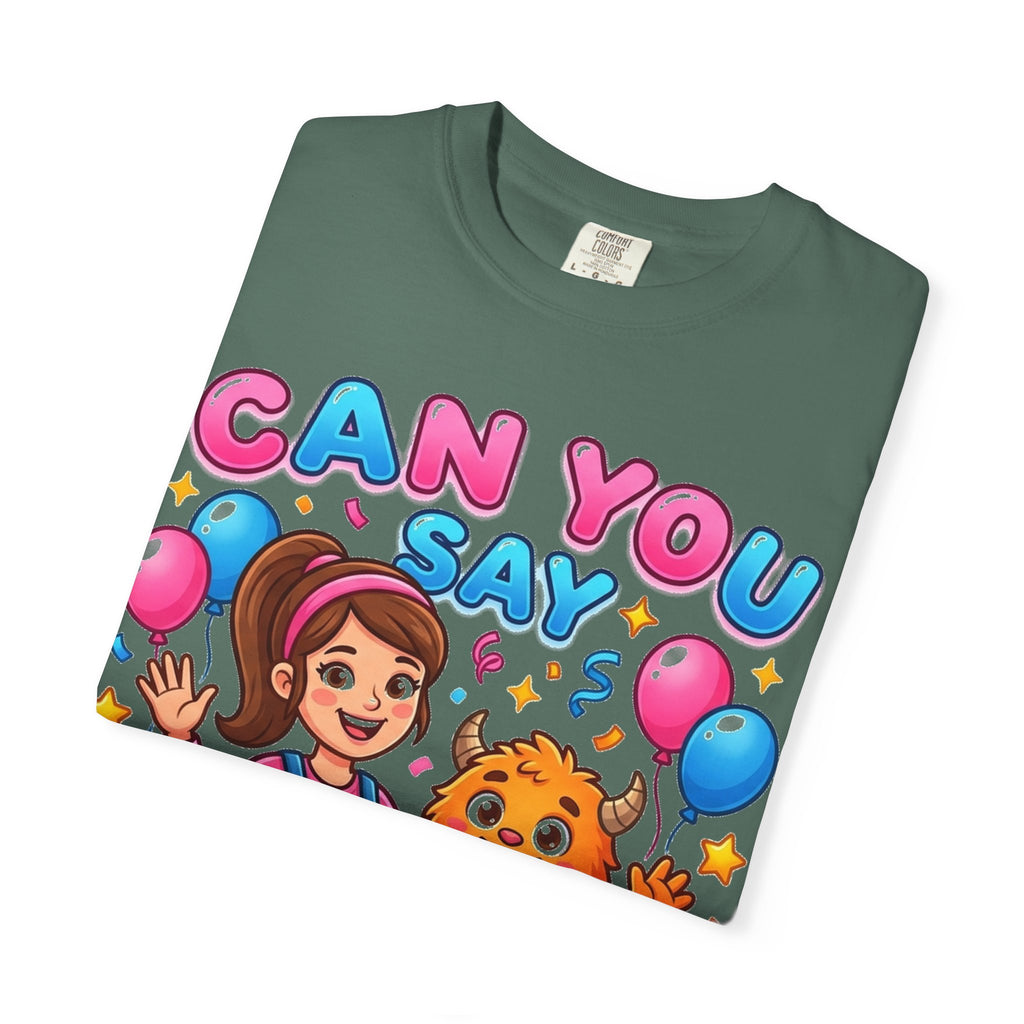 Can You Say Mama Shirt, Funny First Word Tee, Cute Monster Birthday Shirt, New Mom Gift