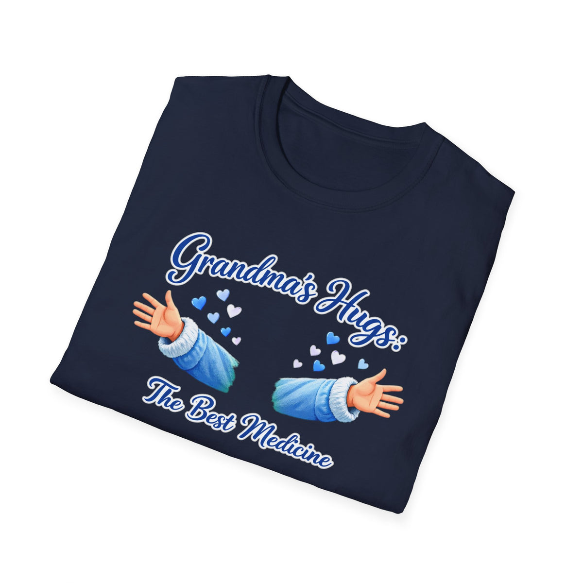 Grandma's Hugs The Best Medicine Shirt, Grandmother Tee, Nana Gift