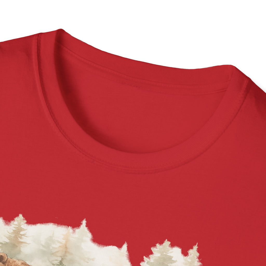 Mama Bear T-Shirt — Woodland Bear Mom Graphic Tee