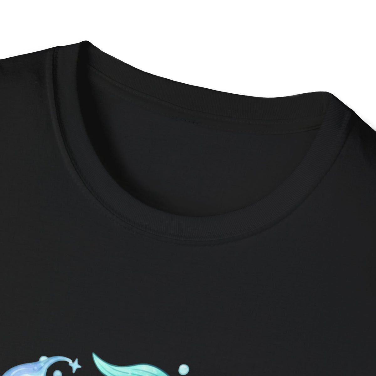 Pisces Zodiac Fish T-Shirt — Watercolor Pisces Symbol Tee