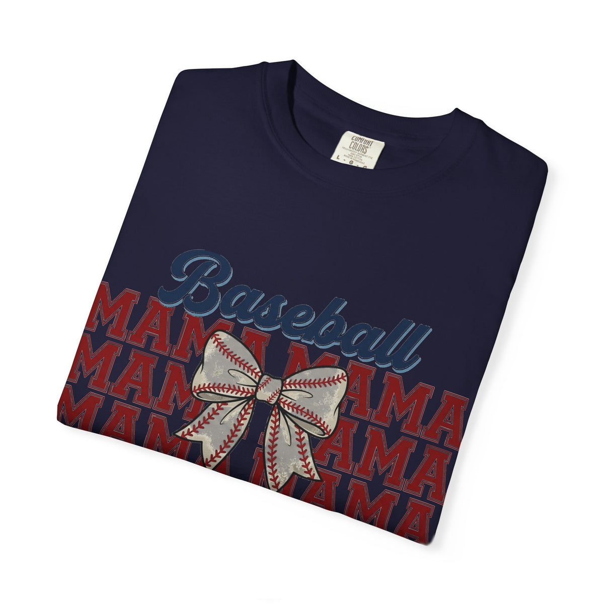 Baseball Mama Three Row Shirt, Varsity Repeat Mama Tee, Baseball Bow Mom Shirt, Little League Gift