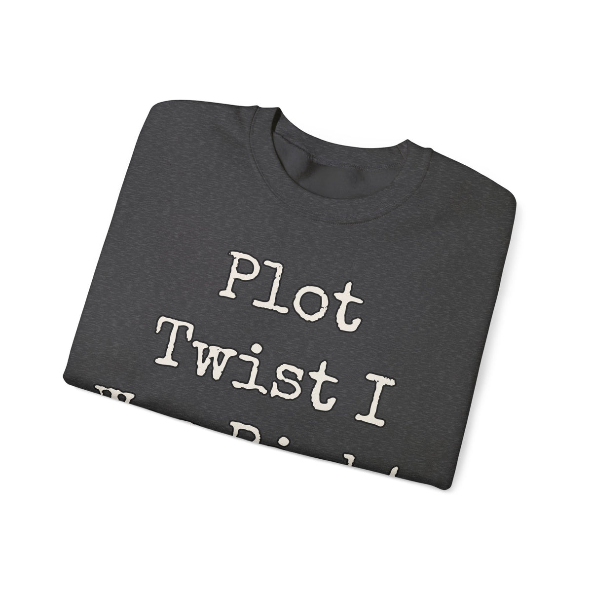 Sarcastic Sweatshirt For Women Plot Twist I Was Right | Funny Sarcasm Sweatshirt | Sarcastic Quote Sweatshirt | Gift