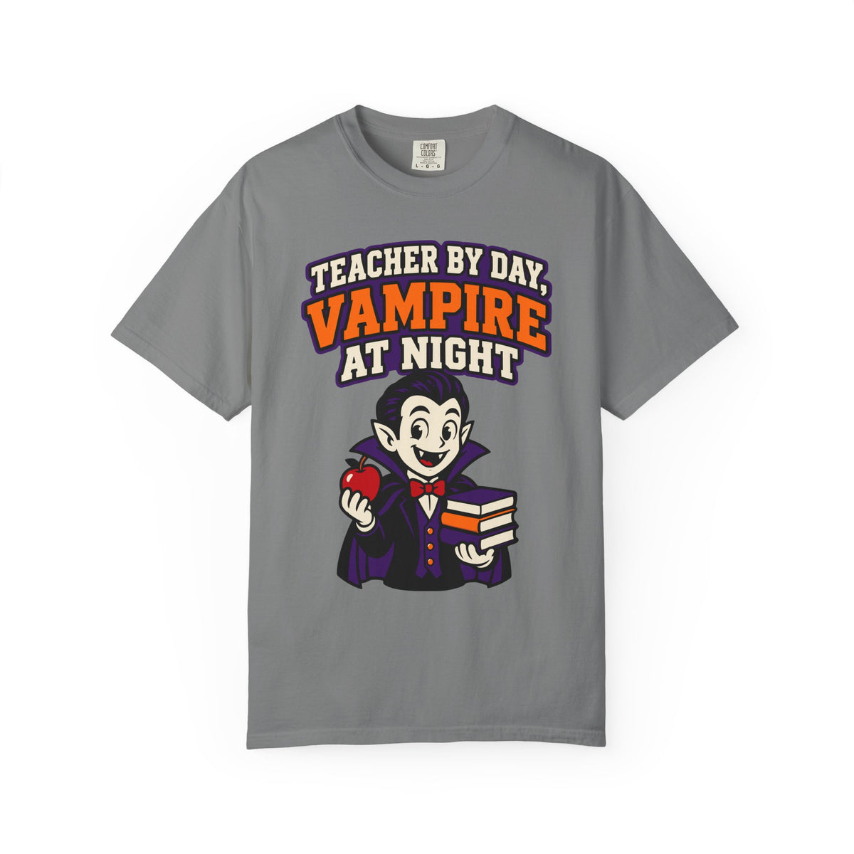 Teacher By Day, Vampire At Night Halloween Shirt, Funny Teacher Vampire Tee