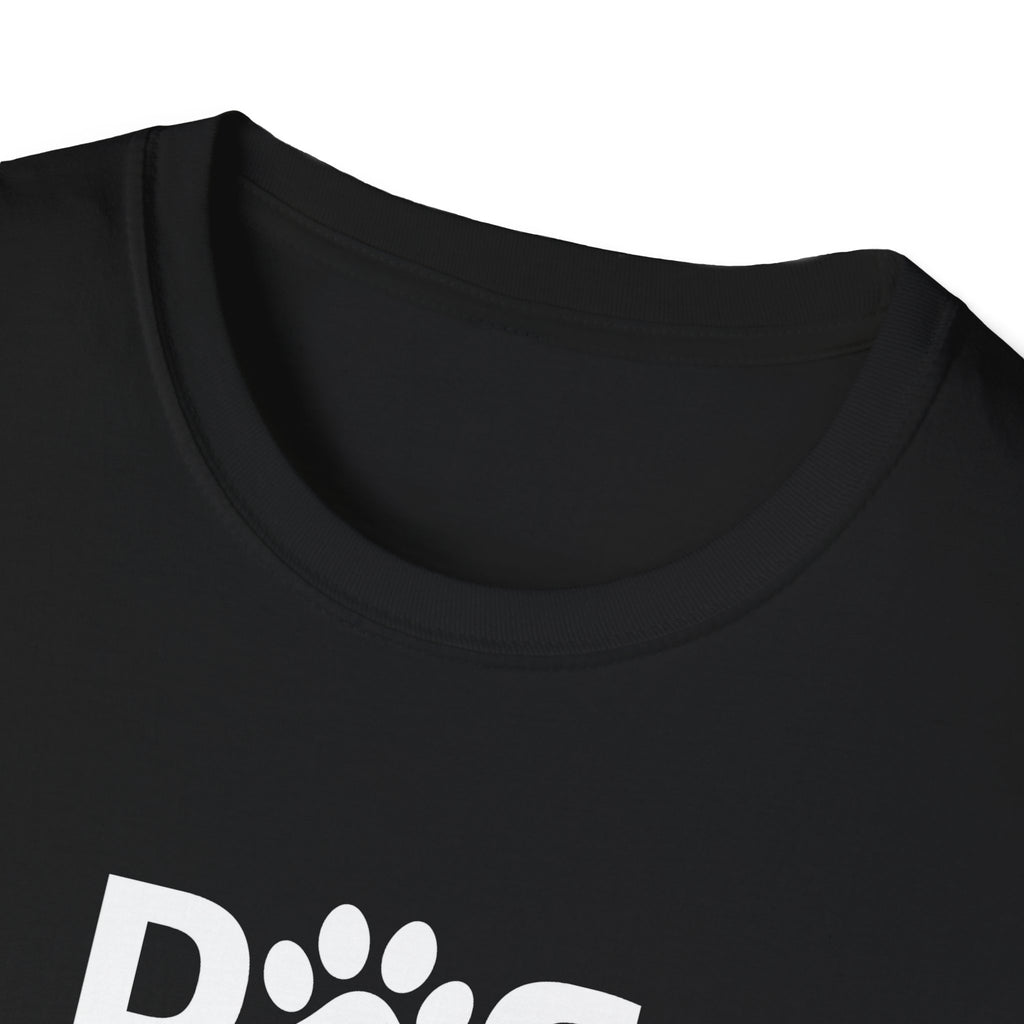 Dog Dad T-Shirt — Paw Print Graphic Tee for Pet Owners