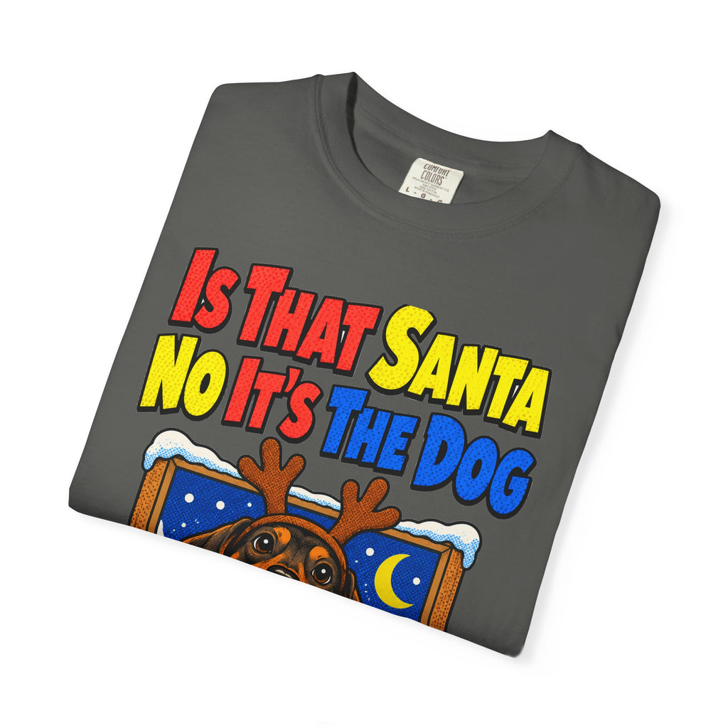 Funny Dog Gift Is That Santa No It's The Dog Ornament Mug Shirt Christmas Gift for Dog Mom Dog Dad Dachshund Pet Lover